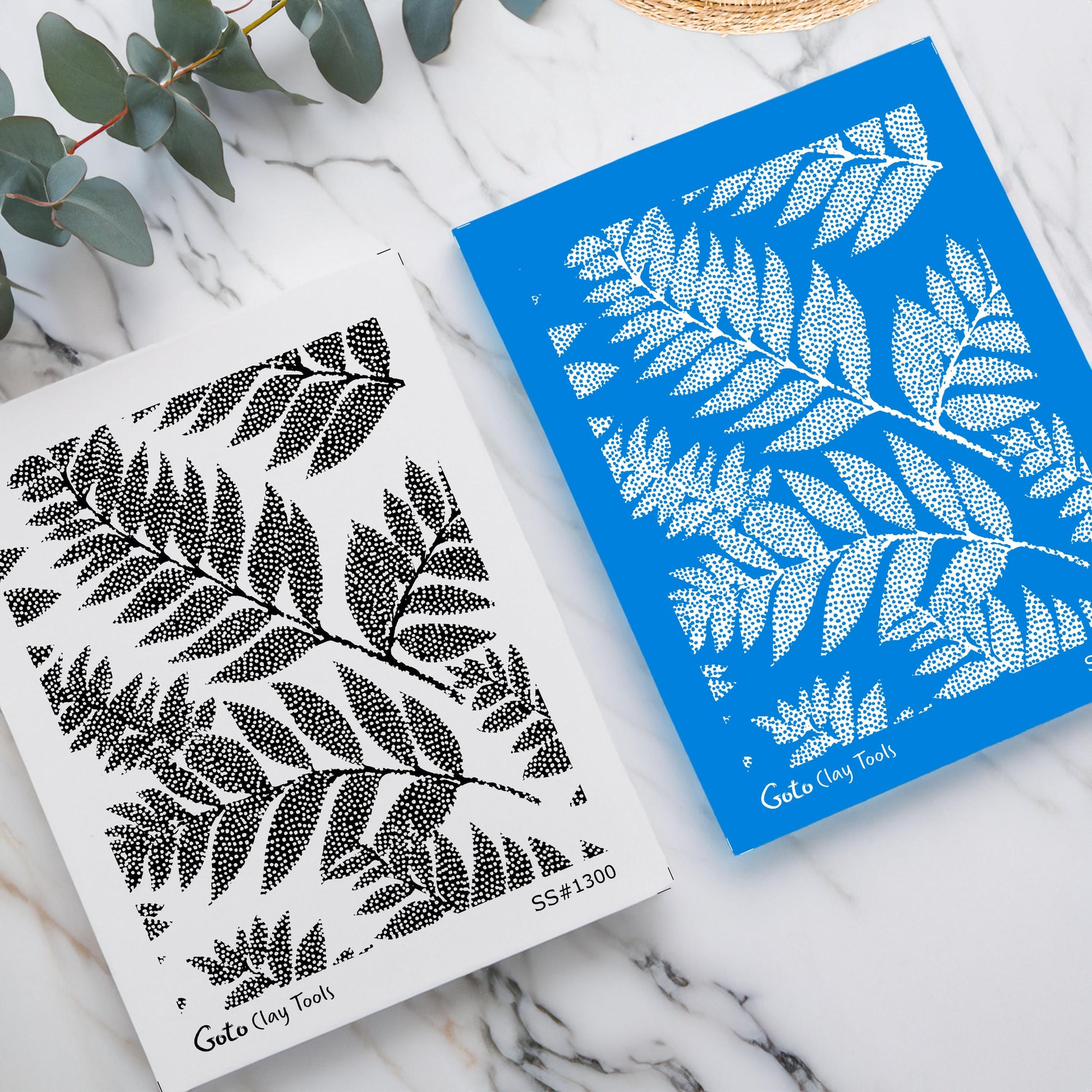 Silkscreen for Polymer Clay Earrings: Stencil SS26-37