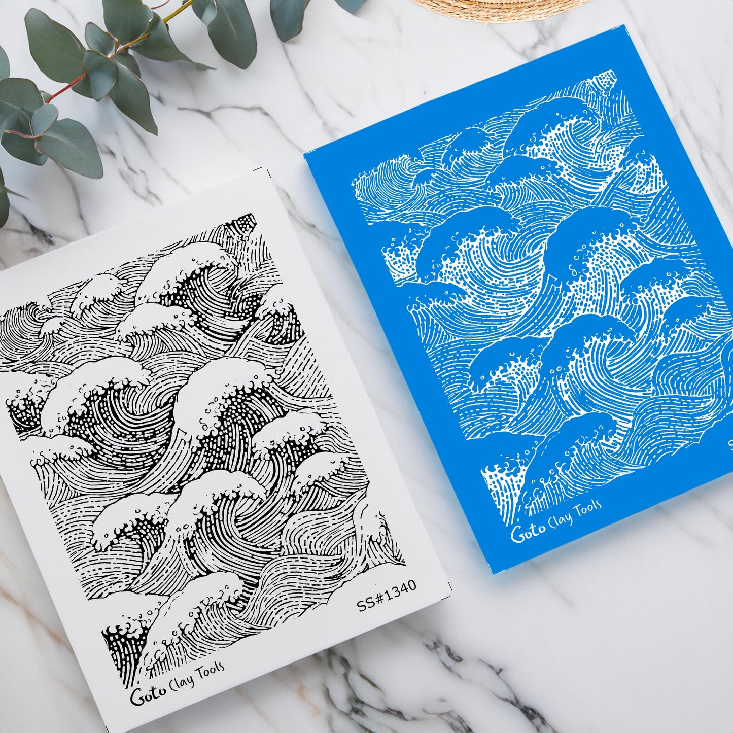 Silkscreen for Polymer Clay Earrings: Stencil SS26-50