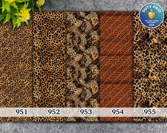 Water soluble Transfer paper for polymer clay, Leopard transfer paper, polymer clay image transfers, magic transfer paper