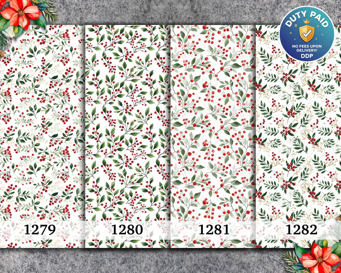 Water soluble Transfer paper for polymer clay, Christmas theme, polymer clay image transfers, magic transfer paper