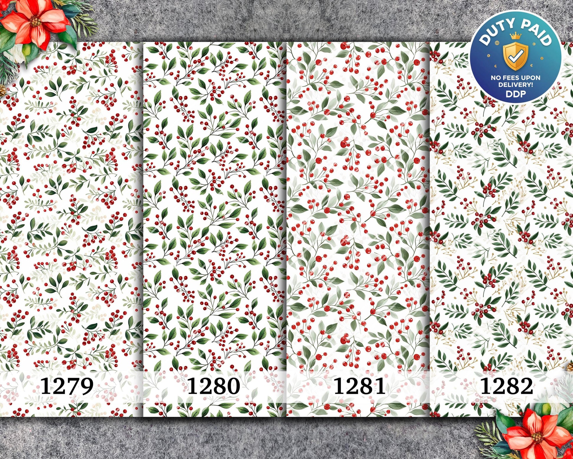 Water soluble Transfer paper for polymer clay, Christmas theme, polymer clay image transfers, magic transfer paper