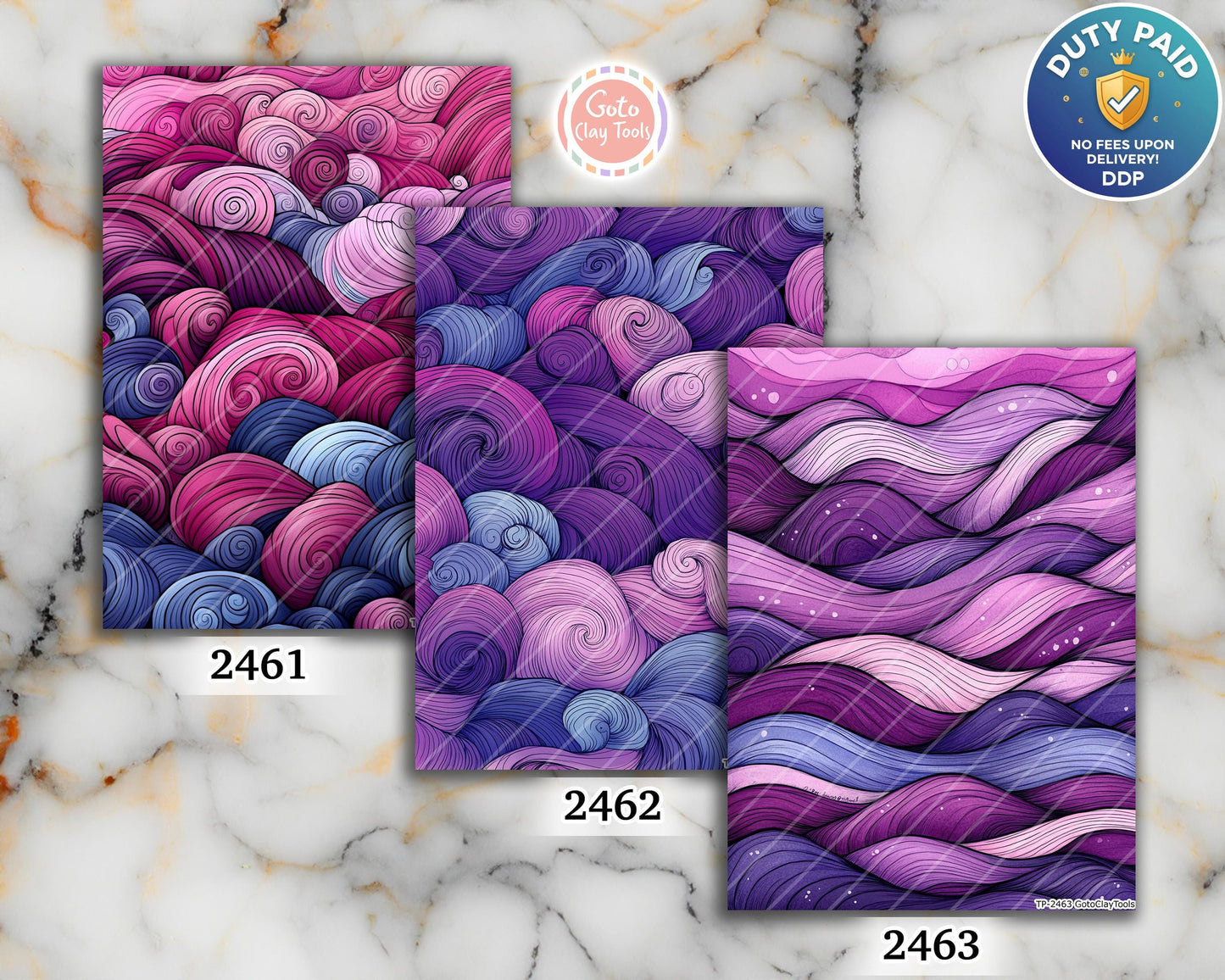 Transfer paper for polymer clay, Earthy Zentangle,water soluble transfer paper,Clay Transfers, Clay Transfer sheets, transfer paper for clay