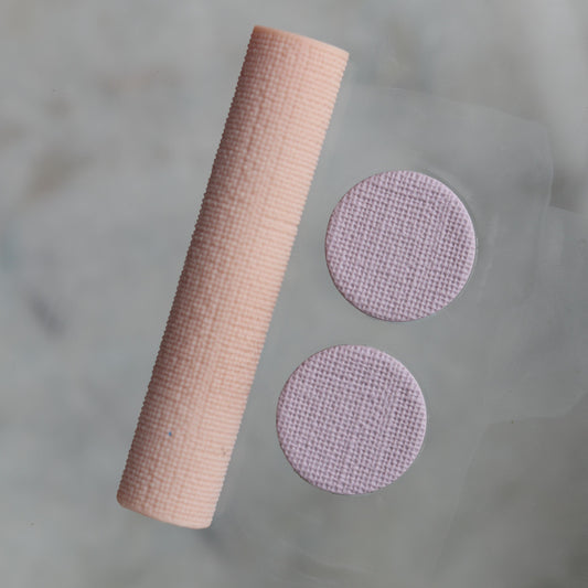 Jute Texture Roller for Clay - Works with most Clays