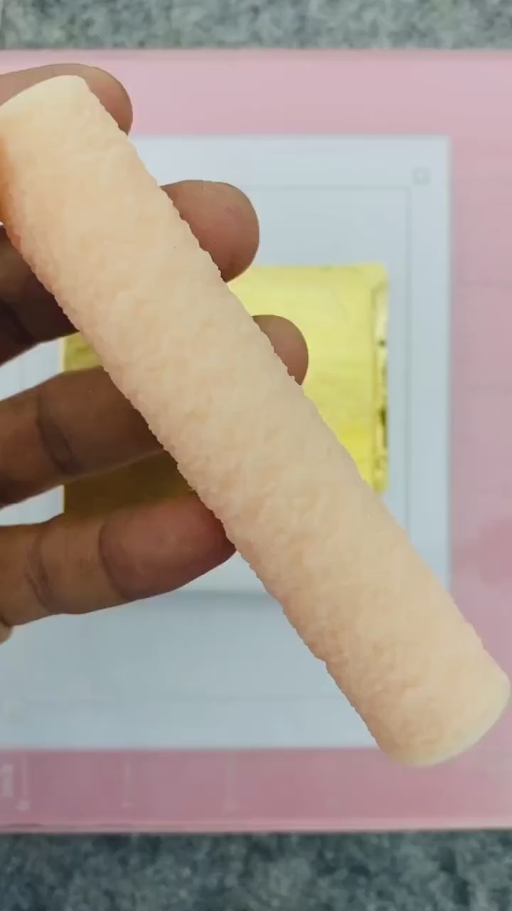 Sandpaper Texture Roller: Polymer Clay Tool (100mm) #107