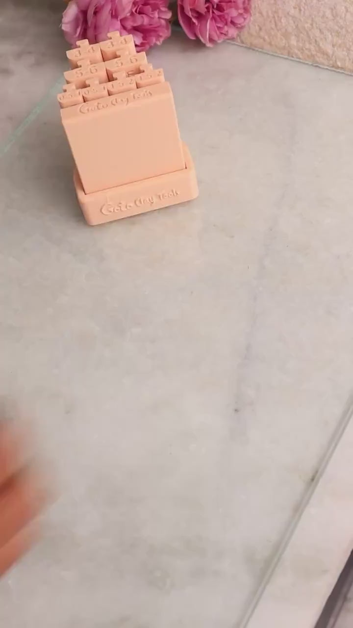 Polymer Clay Hoop Roller - 8 sizes - 0.5 to 6 mm