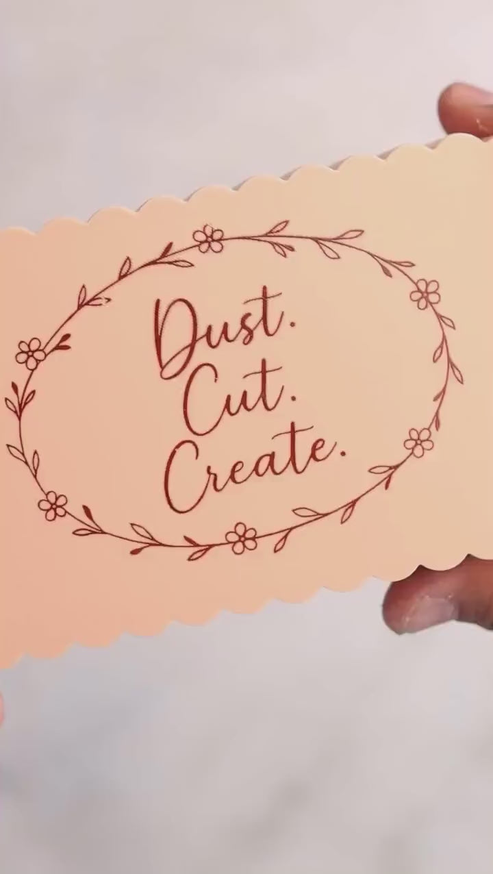 Cornstarch Box for Polymer Clay | Dust. Cut. Create. Clay Cutter Tool Accessory