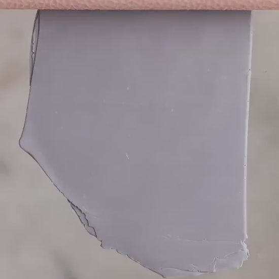 Cute Baby Elephant Keychain Clay Cutter Set - Stitched effect Clay Keyring Cutters