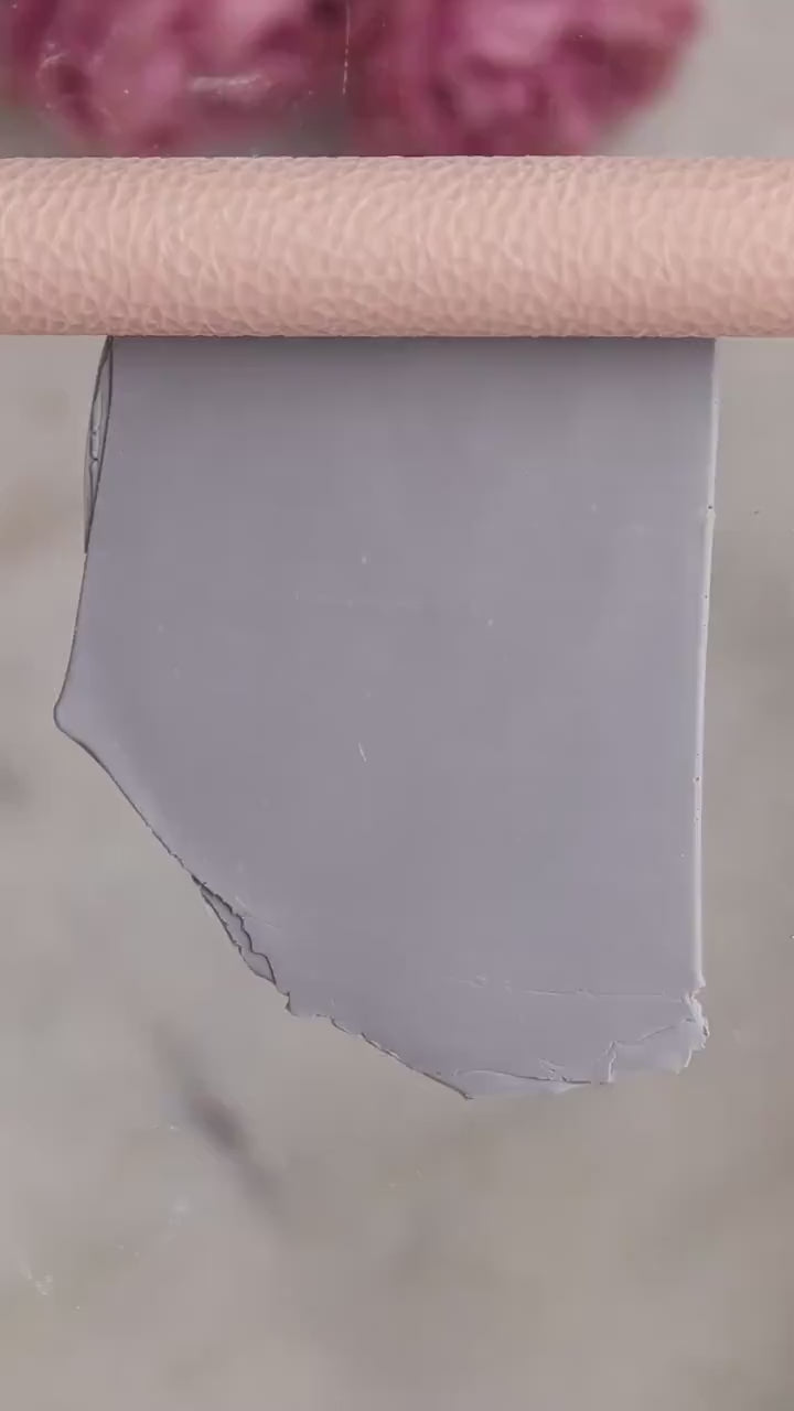 Cute Baby Elephant Keychain Clay Cutter Set - Stitched effect Clay Keyring Cutters