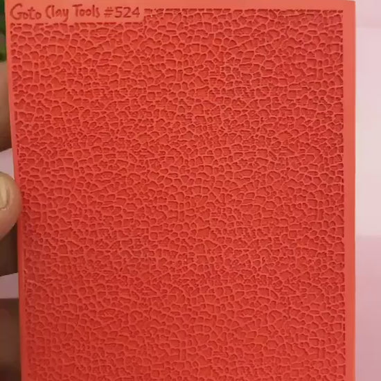 Leather texture mat for polymer clay, Polymer Clay Rubber Texture mat, Texture Tile mats, Fimo, Sculpey, Cernit #524