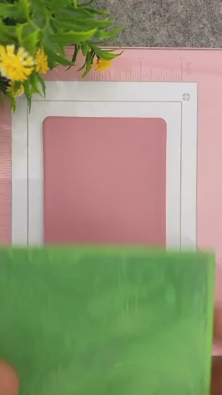 Abstract Wave Rubber Texture Mat for Polymer Clay Jewelry (#544)