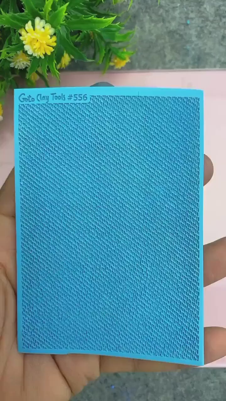 Jeans Texture mat for polymer clay, Polymer Clay Rubber Texture mat, Texture Tile mats, Fimo, Sculpey, Cernit #556