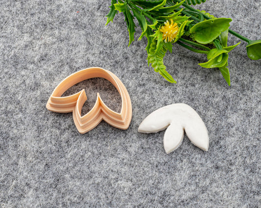 Tulip polymer Clay Cutter, Flower earring Cutters, Clay jewelry Cutters, Floral earring cutters