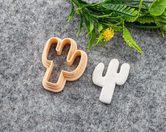 Cactus Clay Cutter, Polymer clay cutter, Earring cutter