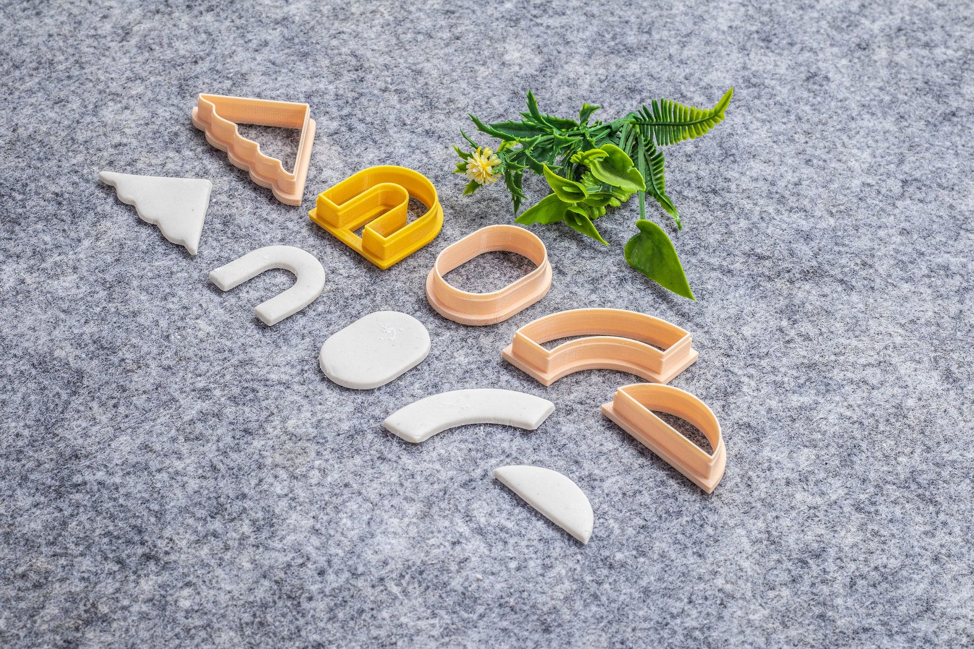 Arch, Oval shape Polymer clay cutter, Clay earring cutters, Polymer clay tools, 3D printed cutters#635