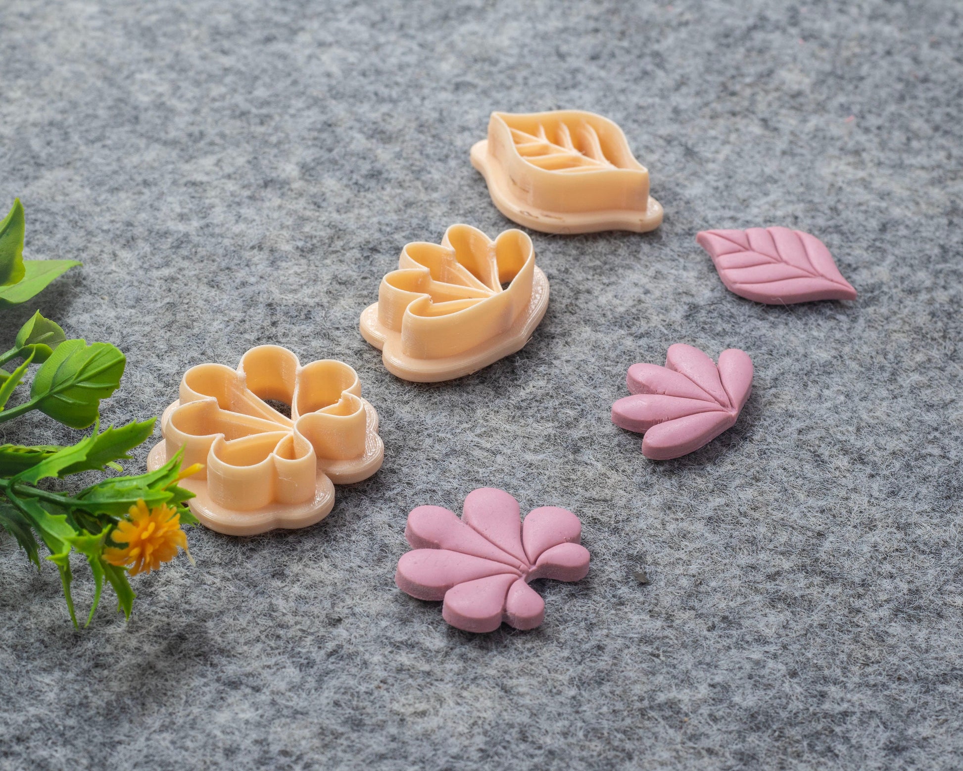 Art deco Scallop fan clay cutter, earring polymer clay cutter, Shell jewellery cutter, Art deco cutter Polymer clay tools #620