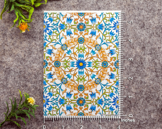 Transfer paper for polymer clay, William Morris, water soluble transfer paper, polymer clay image transfers, magic transfer paper #777