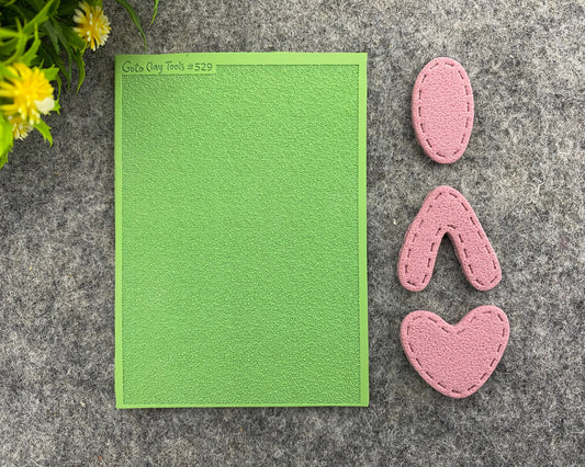 Sand Paper Texture mat for polymer clay, Polymer Clay Rubber Texture mat, Texture Tile mats, Fimo, Sculpey, Cernit #529