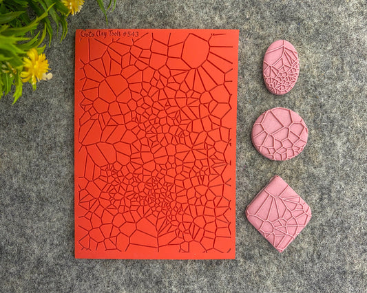 Parametric Texture mat for polymer clay, Polymer Clay Rubber Texture mat, Texture Tile mats, Fimo, Sculpey, Cernit #543