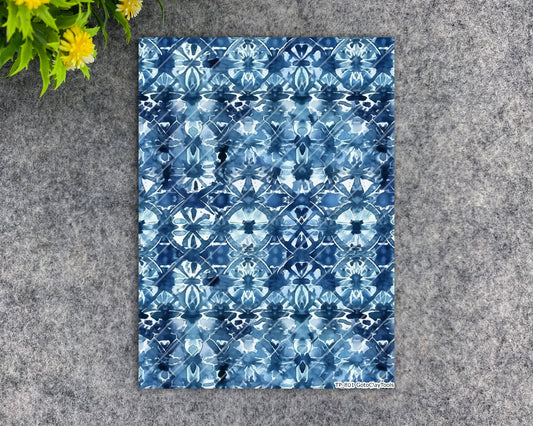 Transfer paper for polymer clay, Watercolor tie dye, water soluble transfer paper, polymer clay image transfers, magic transfer paper #801